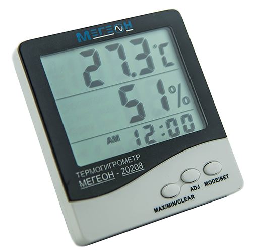 1086233 Термогигрометр МЕГЕОН 20208 STDN-0136988