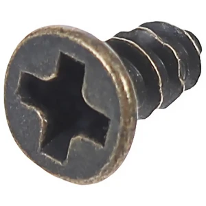 Саморез декоративный 5х4 мм сталь цвет бронза 50 шт.