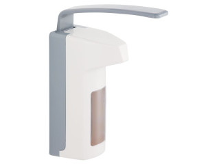 D9P Дозатор с угловой кнопкой для одноразовых картриджей 500 мл, АБС-пластик Merida