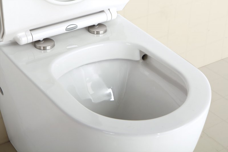 Унитаз-компакт BelBagno SFERA-R безободковый Компакт унитаз с бачком Белый BELBAGNO  Китай  - Вид №1