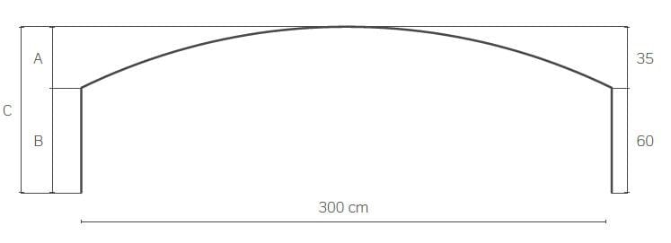 Навес с алюминиевой рамой Mv Line фиксированные и подвижные капоты ARCH-00041155 - Вид №3