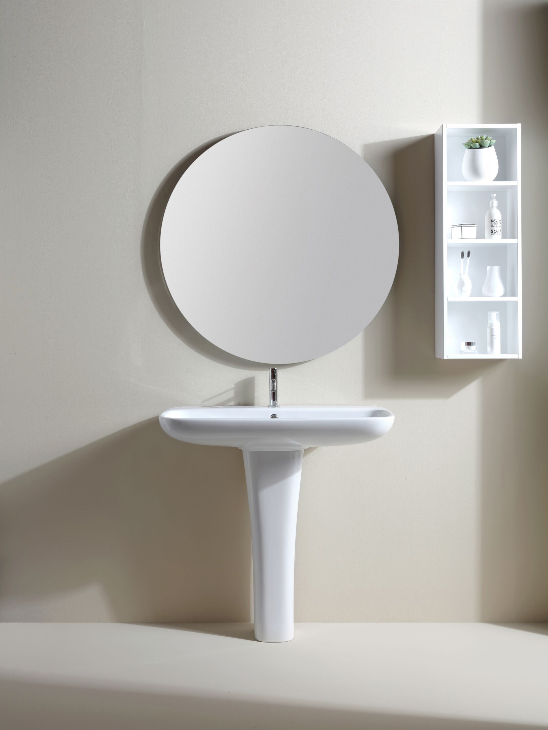 Керамическая раковина с одной столешницей Olympia Ceramica CLEAR ARCH-00017671 - Вид №3