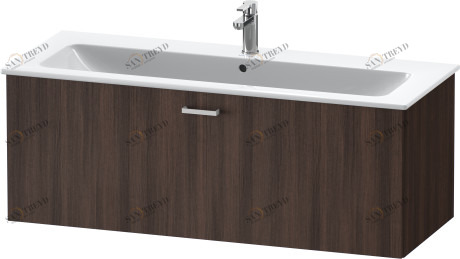 XB603305353 XBase Тумбочка подвесная Каштан темный, декор Duravit 