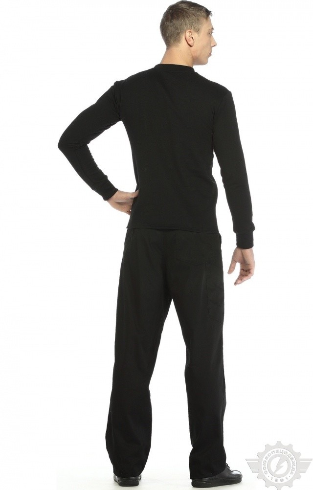 66320 Толстовка черная  Одежда для промоакций  размер XL (104) Спецодежда  - Вид №6