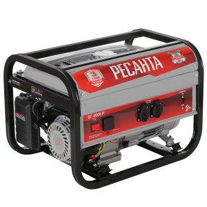 Электрогенератор   бензиновый Ресанта БГ 4000 Р 8160746