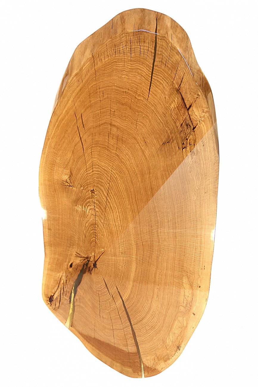 Журнальный столик дизайнерский деревянный 120 см Kora PUSHA PUSHA 062912 Бежевый  - Вид №3