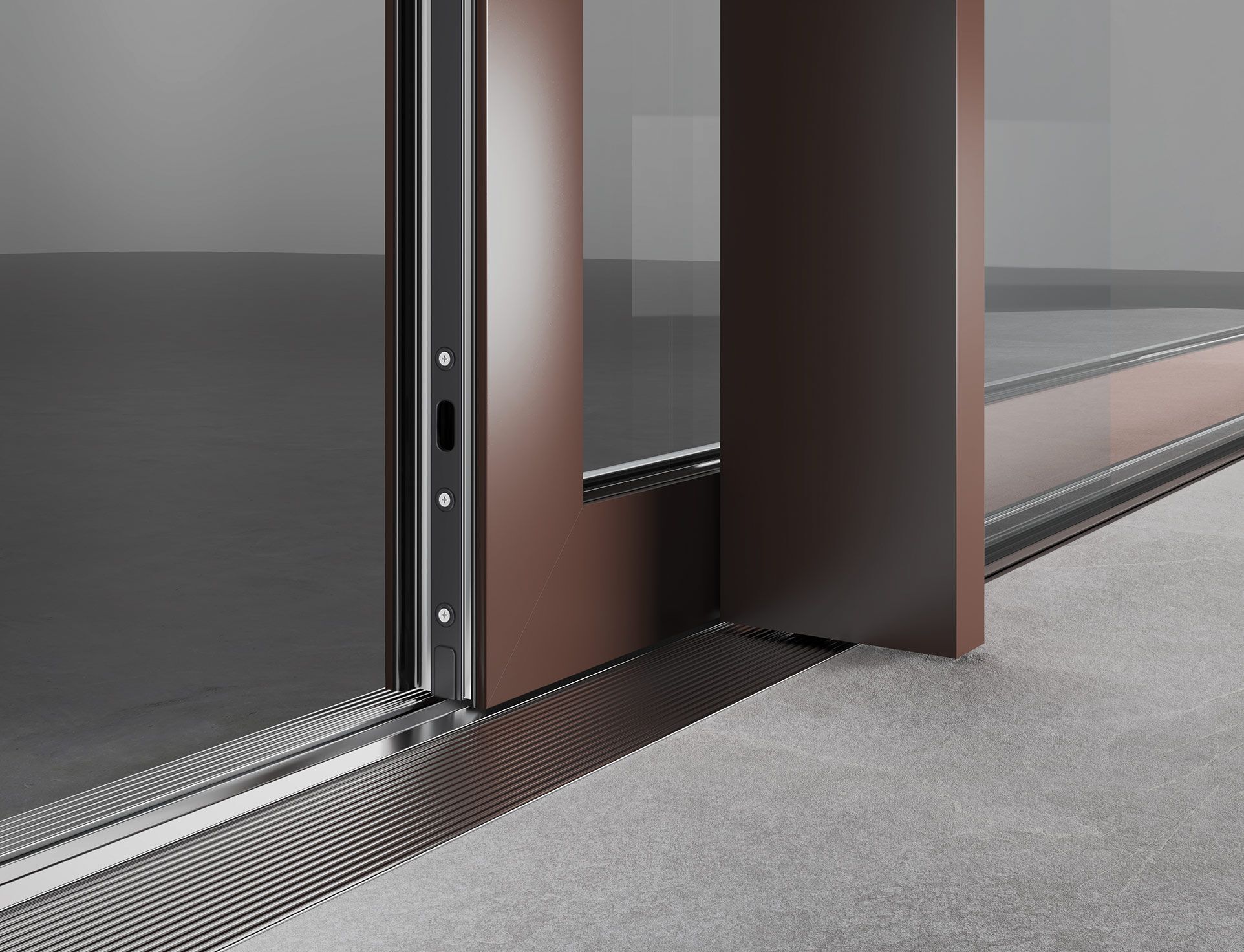 Алюминиевое раздвижное окно D&V Serramenti ASE 60 ARCH-00054617 - Вид №2