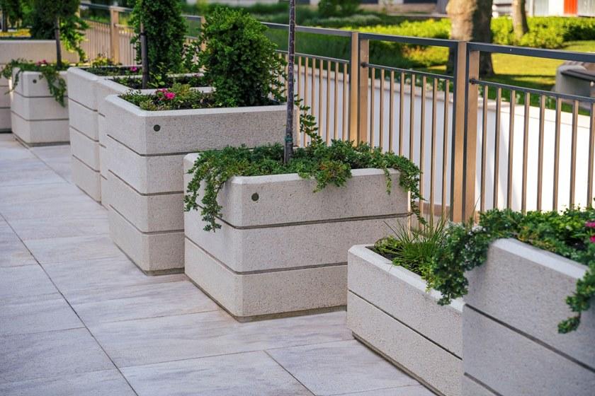 ENCHO ENCHEV - ETE Квадратная кашпо для общественных мест  73  - Вид №2