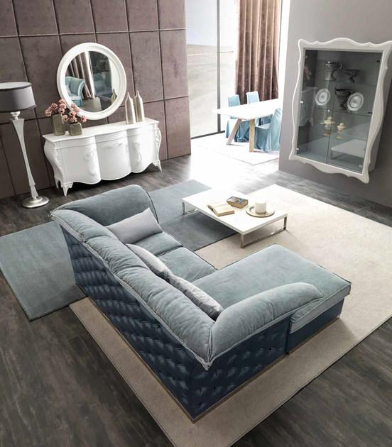 CorteZari Буфет лакированный с распашными дверцами Zoe gold 784 - Вид №2