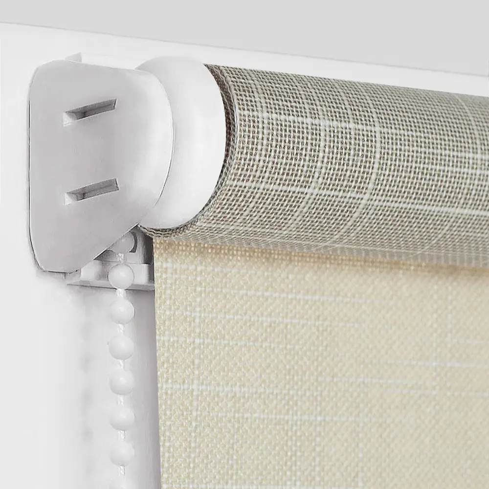 Штора рулонная 40x160 см шантунг цвет серый Santreyd STLM-2172430 - Вид №1