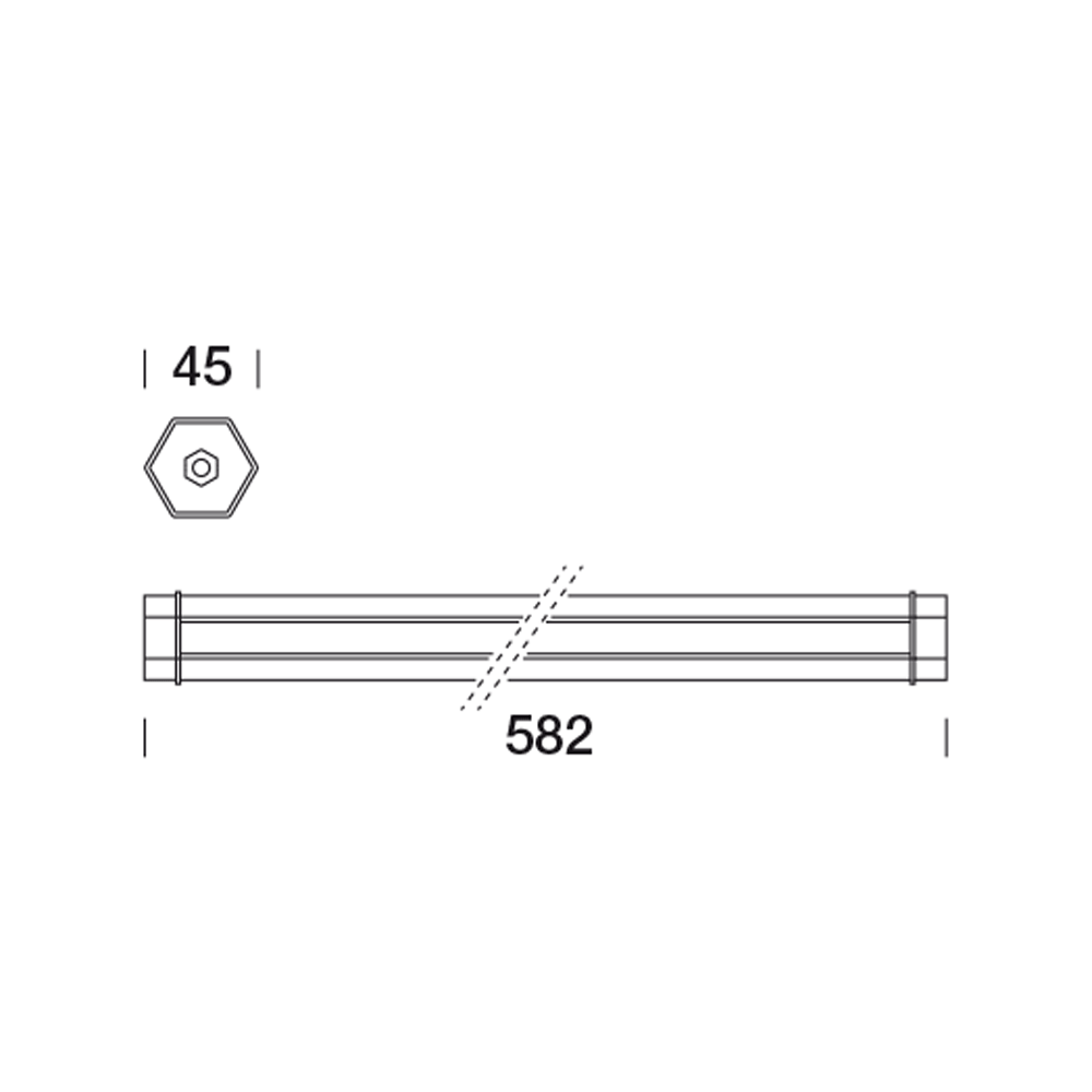 8486664 Мобильный светильник Platek ESAGONO  ESAGONO 600 mm - LED 4000K diffuse  - Вид №12