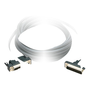 XBTZ918 КАБЕЛЬ UTW: SCM21_6/SCY21600<->CCX17/XBT, 2,5M Schneider Electric Графические панели
