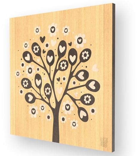 LIGNIS® Каркас из инкрустированного дерева Dolcevita love 11.044 - Вид №1