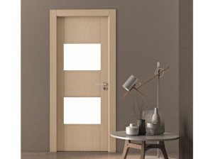 Деревянные и стеклянные распашные двери