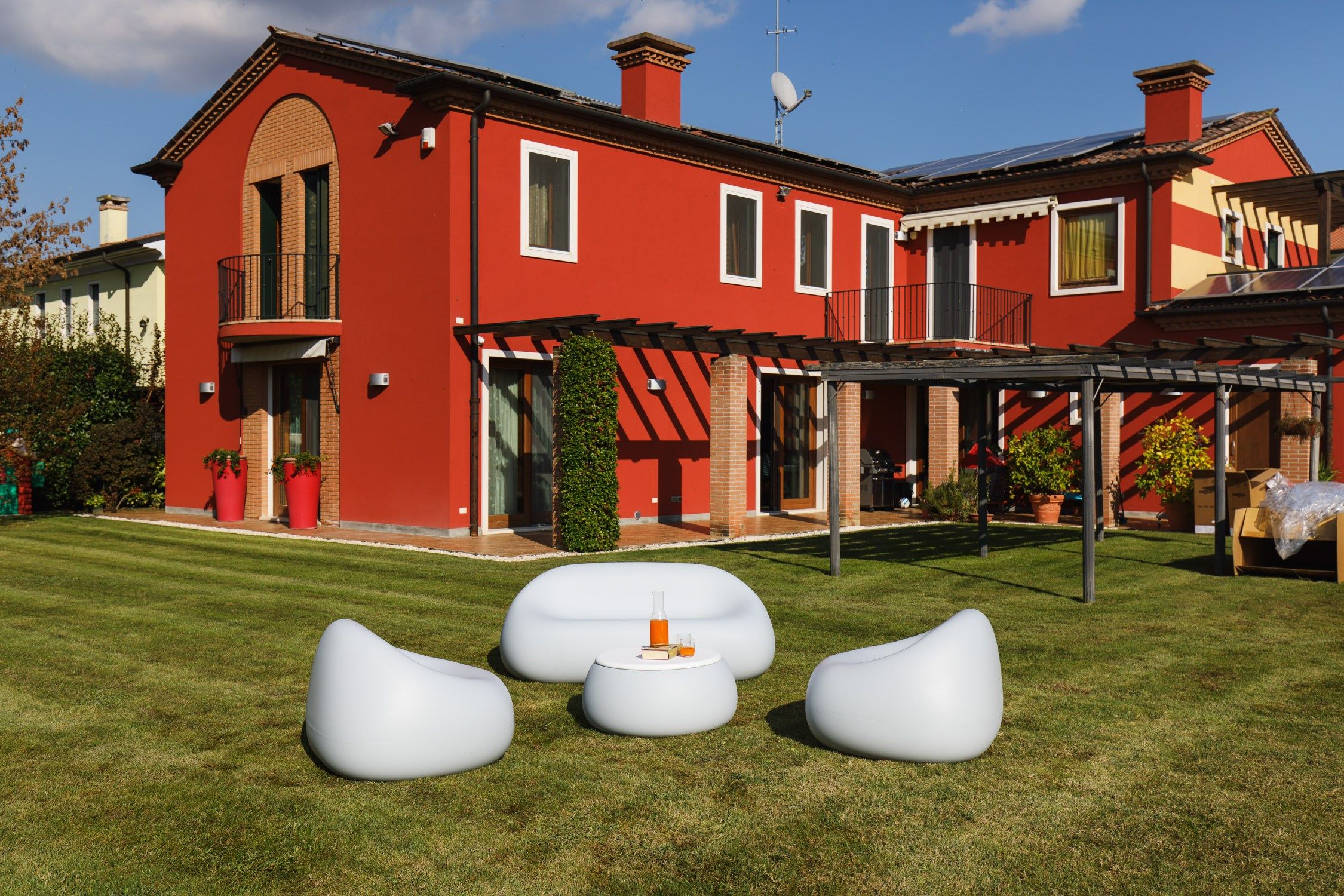 2-местный полиэтиленовый садовый диван PLUST Gumball ARCH-00141498 - Вид №7