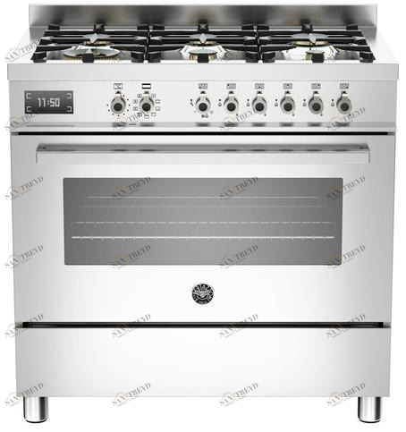 Bertazzoni Профессиональная отдельно стоящая кухня Professional Pro90 6 mfe s