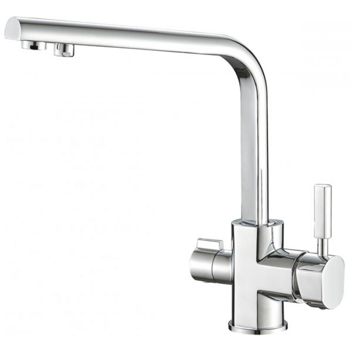 Steel Hammer SH 909 хром Смеситель для кухни Zorg  - Вид №1