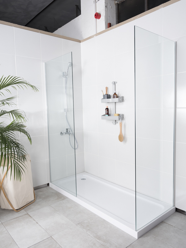 Полка для душа Crafty Metallic Grey NAVAKO 10075 - Вид №6