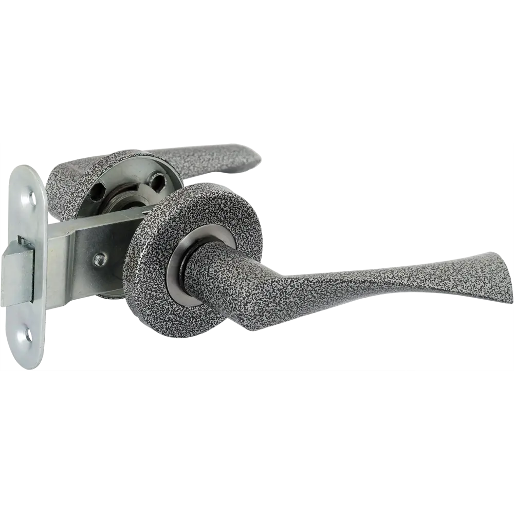 ARMEX Защёлка межкомнатная Зенит-ЗЩ2.07 серебристая с автоматической фиксацией 82156155 STLM-0020681 - Вид №1