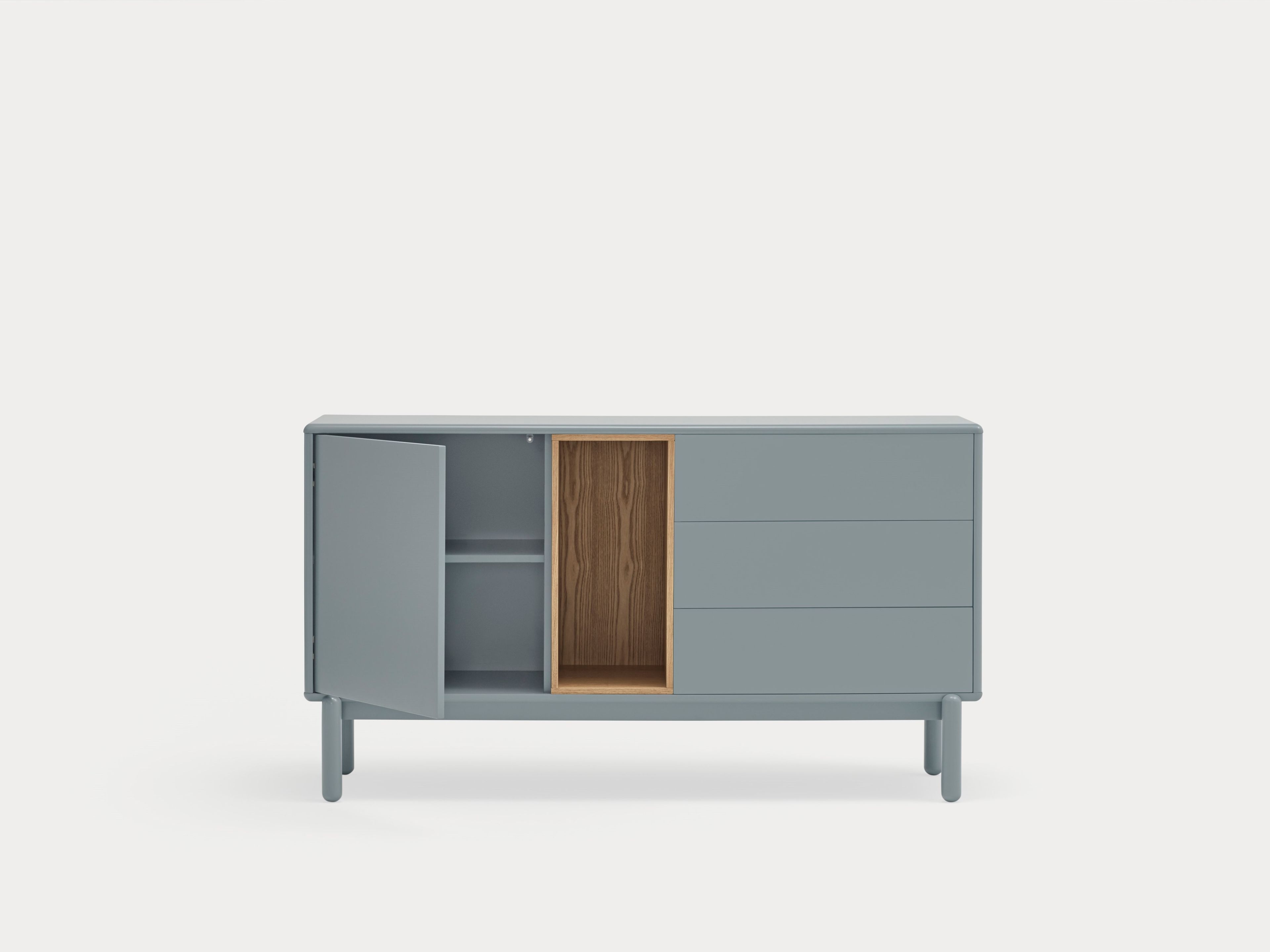 Шкаф из МДФ с распашными дверцами и ящиками TEULAT Corvo ARCH-00138554 - Вид №25