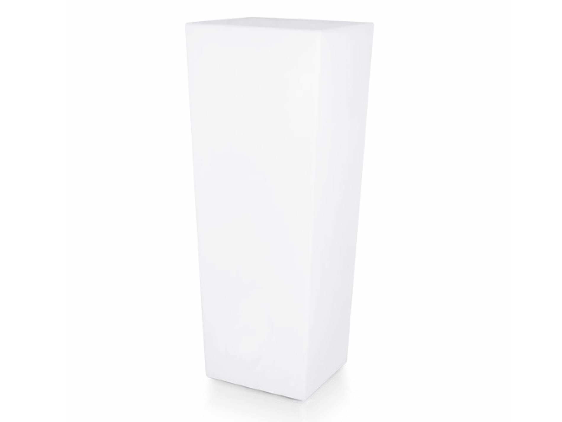 Высокий яркий квадратный садовый горшок из полиэтилена SINED QUADRATO SOLAR ARCH-00059392 - Вид №1