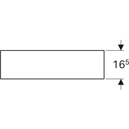 840960000 Настенная полка Geberit iCon Geberit  - Вид №16