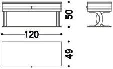 OPERA CONTEMPORARY Тумба под ТВ из дерева Elettra sun-id-1347224 - Вид №2
