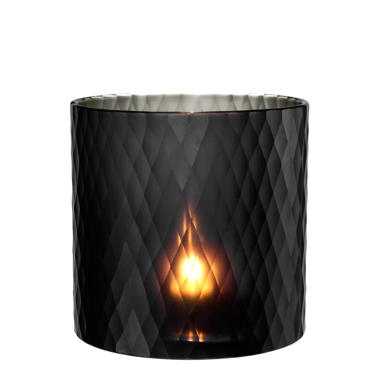 Подсвечник стеклянный черный Morton M от Eichholtz EICHHOLTZ EICHHOLTZ 060325 Черный  - Вид №2