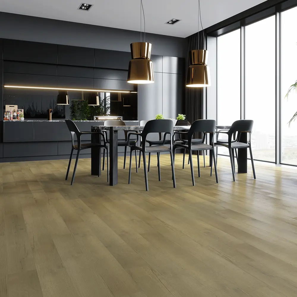 SPC плитка HOME EXPERT Янтарный пляж с фасками для теплого пола 84382214 STLM-1439460 - Вид №5
