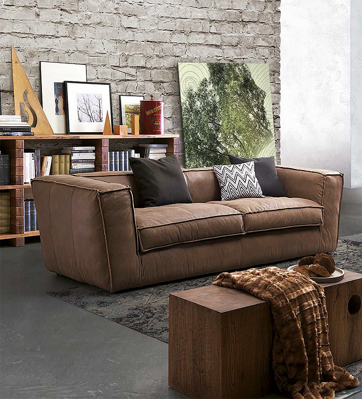 Диван  OLIVER B PUFFED 01 Wild