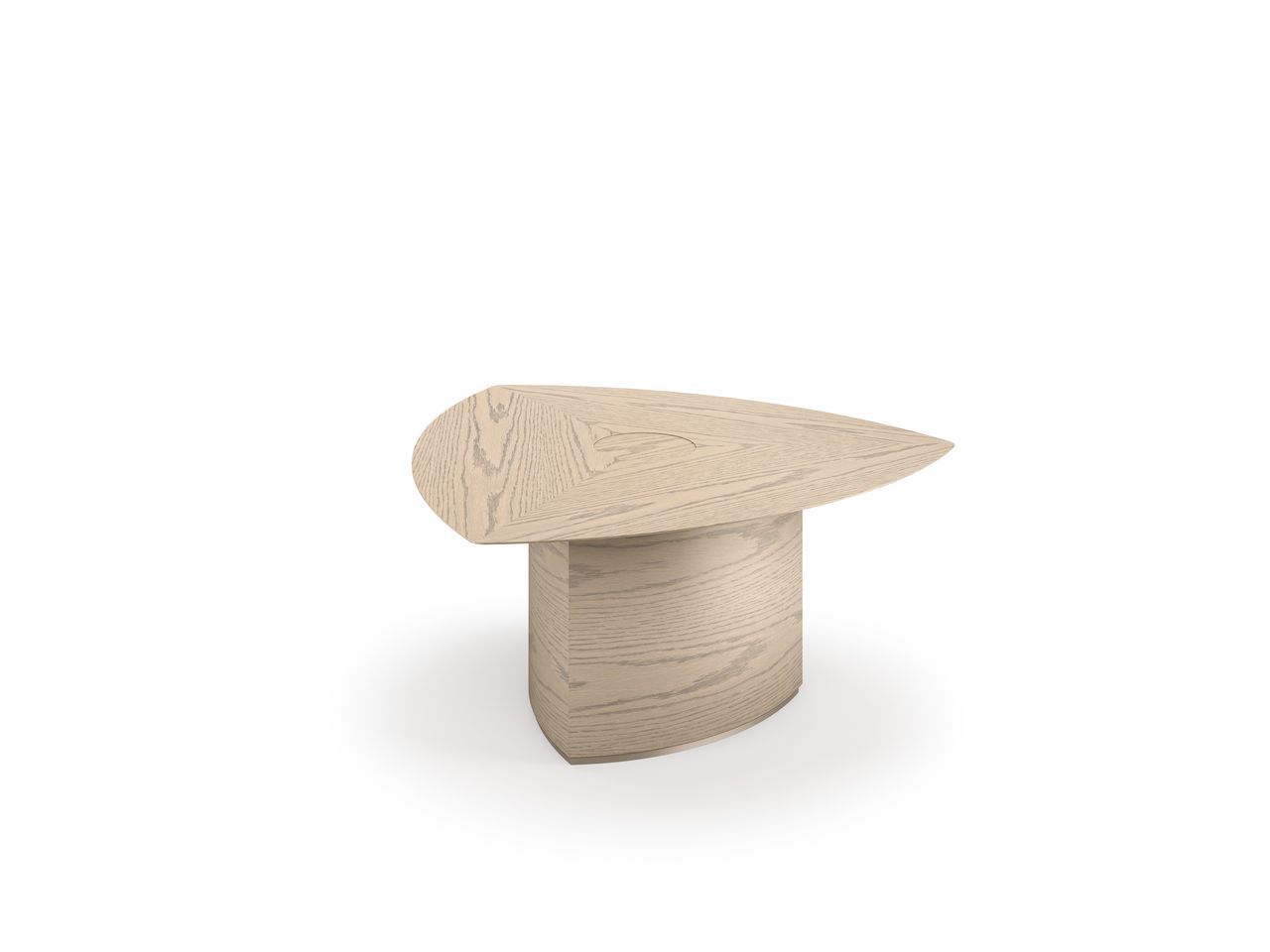 Деревянный треугольный стол для совещаний с электрической розеткой Hurtado Evolution ARCH-00005330 - Вид №1