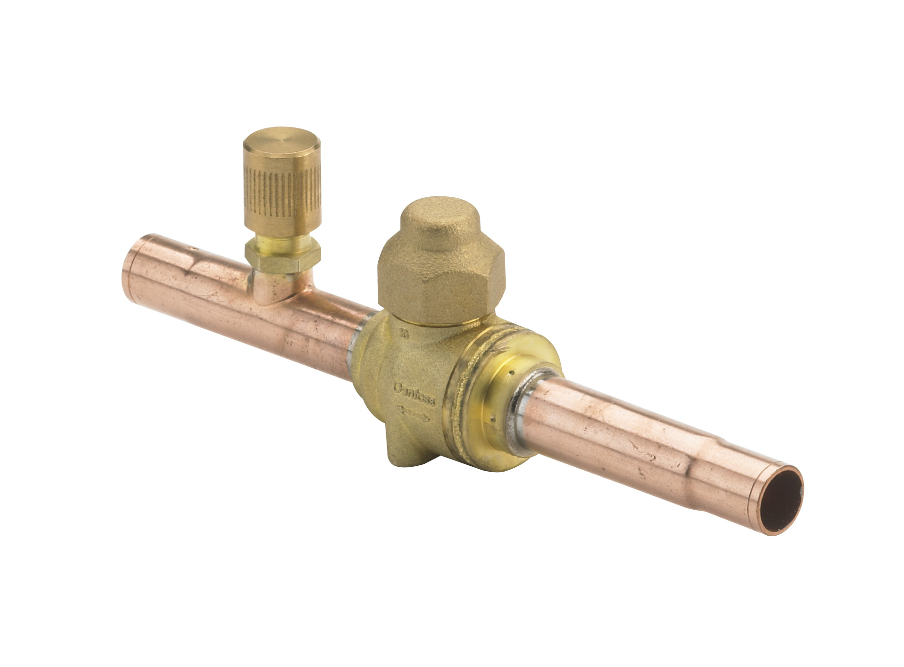 Danfoss GBC — Запорные шаровые краны для CO2 45 бар GBC 10s Кран запорный шаровой 009L7555  - Вид №2