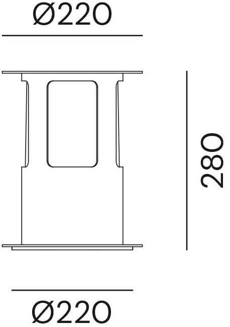 Il Fanale Светодиодный столб из железа Porto 258.21.ff / 258.22.ff - Вид №4