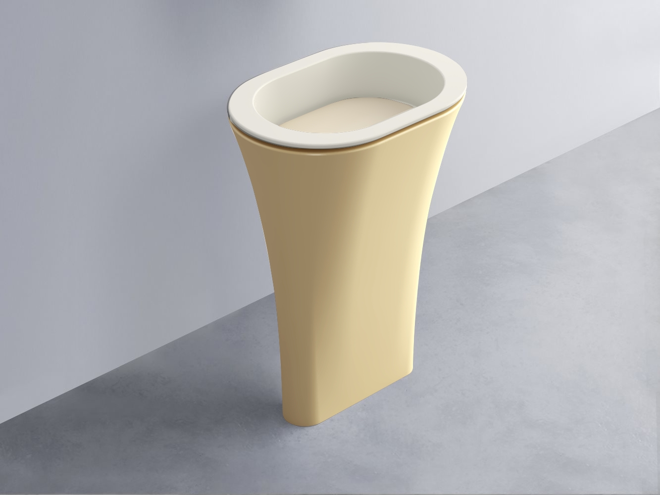 AMLA65-TL+AMPILO-LN+AMCOLO-CN Раковина Amedeo Ovale отдельностоящая cielo Enjoy + Amedeo Ceramica Cielo