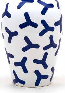 10647360 Seletti Ваза с крышкой Seletti "Кимоно.Зои" 15,5см Фарфор