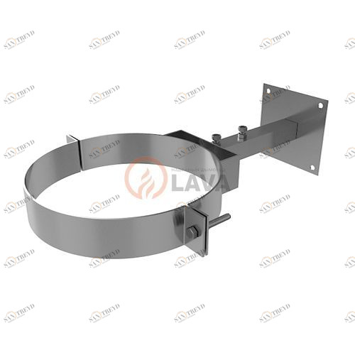 Кронштейн стеновой LAVA 200, телескоп 40-75, нерж. 439 (2,0) 3198