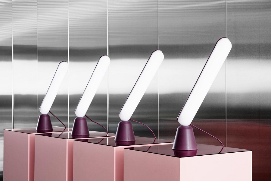 Настольная лампа Acrobat 16.5х44.4х6 см, баклажан Normann Copenhagen 502124 - Вид №2