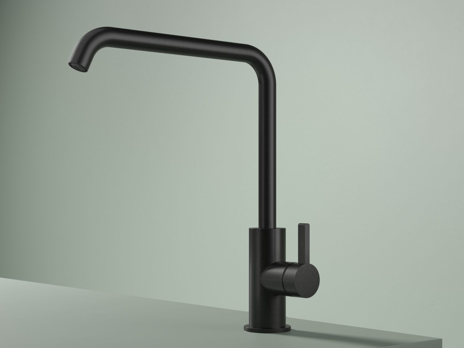 Смеситель для кухни из латуни с поворотным изливом Hotbath Ace ARCH-00038083 - Вид №1