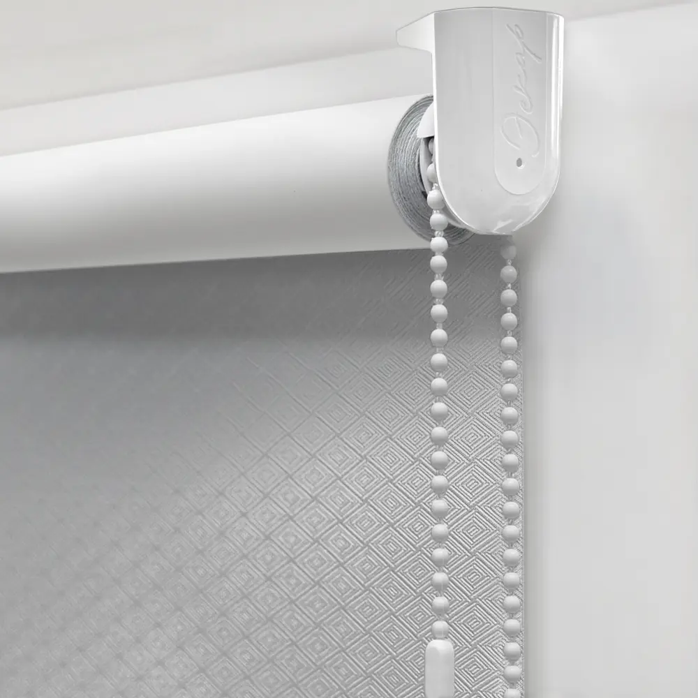 Штора рулонная блэкаут Ромб 180x175 см серая ЭСКАР STLM-2054741 - Вид №2