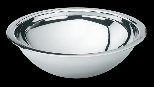 MS.44 Раковина из нержавеющей стали ø30 см. встраиваемая bagno&associati Complementi Bagno & Associati