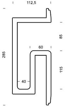 GESSO Поручень из гипса с утопленным светодиодом  3020  - Вид №7