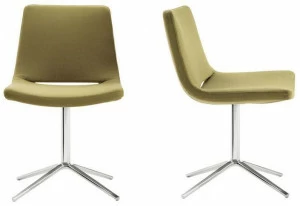 B&B Italia Стул с обивкой из ткани с 4 спицами Metropolitan