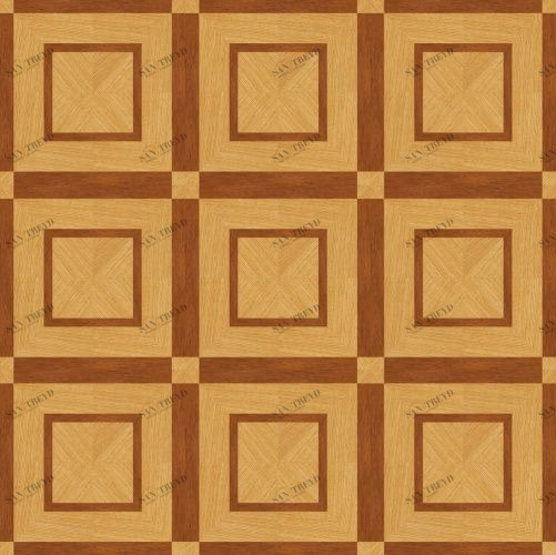 Художественный паркет Da Vinci Щитовой 26-231 Дуб (Гладкая) 500х500 мм 26010231