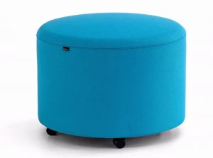 ACTIU Пуф из ткани на колесиках Bend