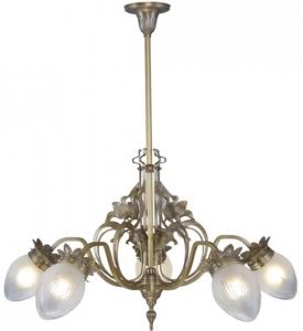 Patinas Lighting Люстра из латуни ручной работы Lyon