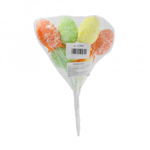 219569 Пасхальный набор из 6-ти декоративных украшений 7 х 5 х 5 см РЕМЕКО