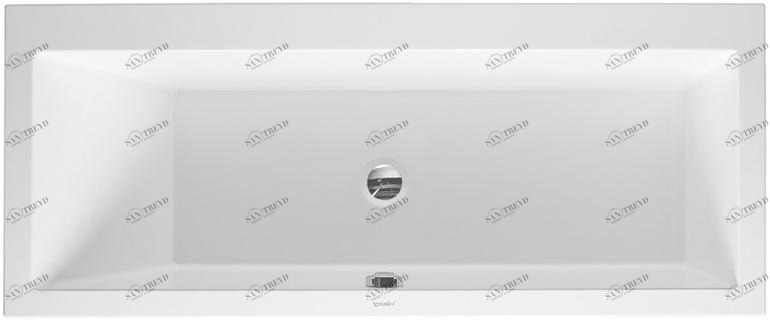 Duravit Прямоугольная встроенная ванна Vero 700131