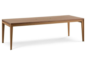 Выдвижной прямоугольный обеденный стол