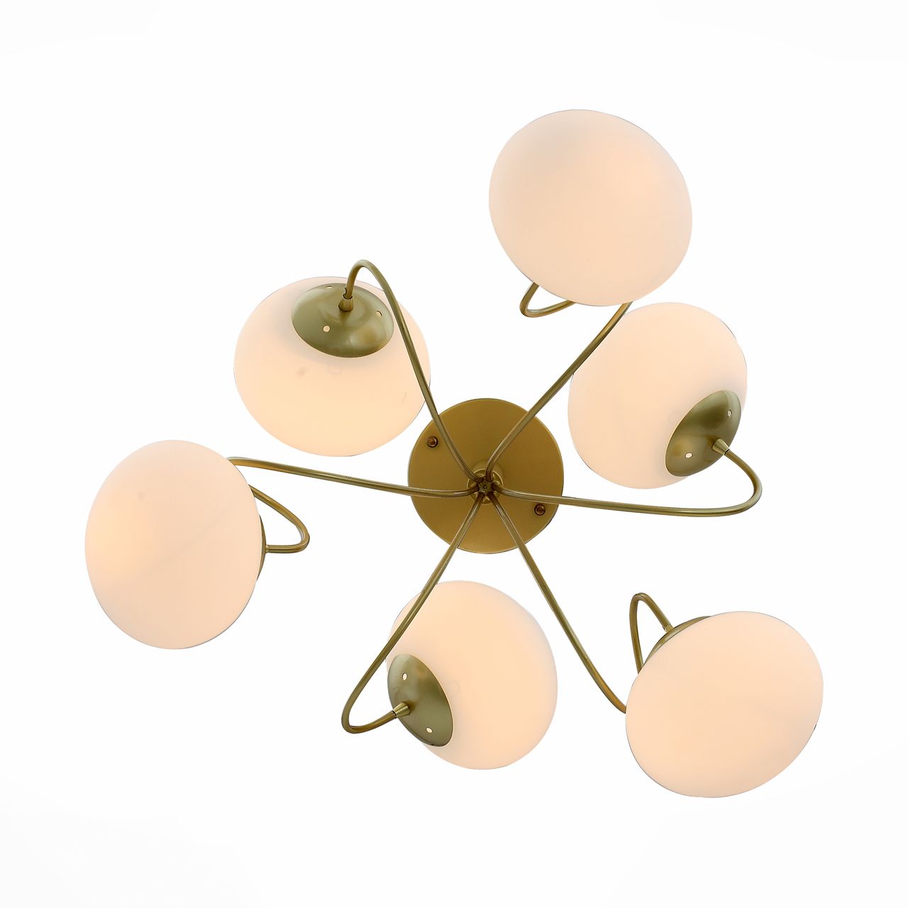 Потолочная люстра ST Luce Acini SL717.202.06 ST LUCE ACINI GOLD 109070 Белый  - Вид №1