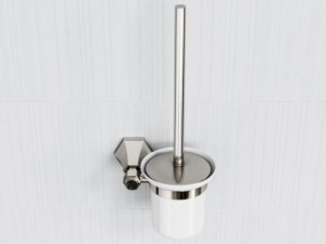 Керамическая настенная туалетная щетка